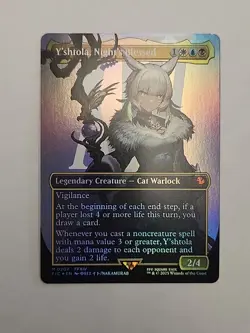 MTG Magic Final Fantasy Borderless Foil Y'shtola, Night's Blessed - Image 5