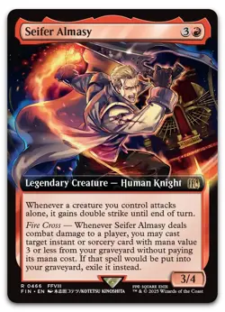 Seifer Almasy (Extended Art) #466 (NM) Final Fantasy FIN Magic MTG - Image 1