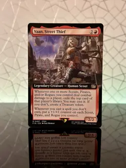 Vaan, Street Thief #0467 FIN R (Extended Art) (Non-Foil) - MTG Final Fantasy - Image 1