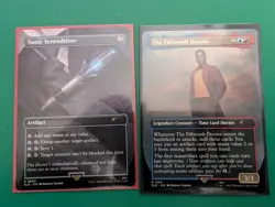 The Fifteenth Doctor & Sonic Screwdriver (Borderless) - Secret Lair - Nonfoil - Image 1