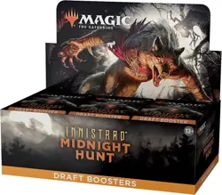 MTG Magic the Gathering Innistrad Midnight Hunt Draft Booster Box - Image 1