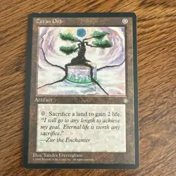 MTG Zuran Orb - Ice Age lightly played English - Image 1