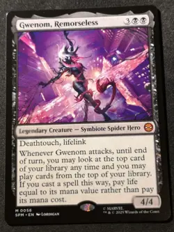 Gwenom, Remorseless - SPM - MTG - EN - NM - 0056 - Image 1