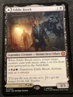 Eddie Brock / Venom, Lethal Protector - SPM - MTG - EN - NM - 0055 - Image 1