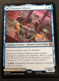 Norman Osborn / Green Goblin - SPM - MTG - EN - NM - 0039 - Image 1