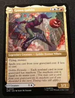 Norman Osborn / Green Goblin - SPM - MTG - EN - NM - 0039 - Image 2