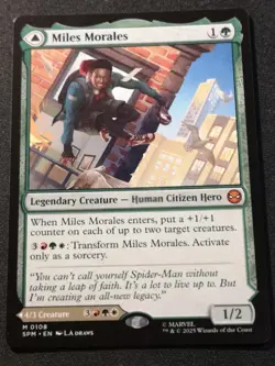 Miles Morales / Ultimate Spider-Man - SPM - MTG - EN - NM - 0108 - Image 1