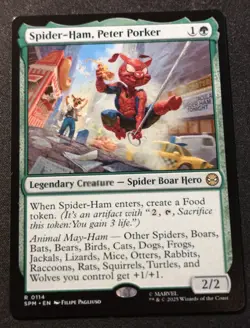 Spider-Ham, Peter Porker - SPM - MTG - EN - NM - 0114 - Image 1