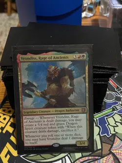 Draconic Rage BUNDLED Pre Constructed Deck, + Sleeves & Hard Shell Deck Box - Image 1