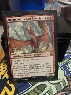Draconic Rage BUNDLED Pre Constructed Deck, + Sleeves & Hard Shell Deck Box - Image 5
