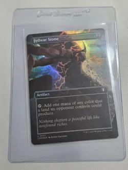 Fellwar Stone (Borderless) #657 (Foil) (NM) Commander Masters CMM Magic MTG - Image 1