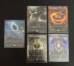 Medallion Complete Set (Borderless). Modern Horizons 3. Magic The Gathering. - Image 1