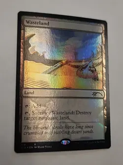 Mtg Magic 3x Foil Wasteland Swcret Lair Mark Poole - Image 2
