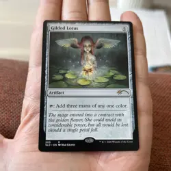 MTG Magic the Gathering Secret Lair NM Gilded Lotus (#205) - Image 1