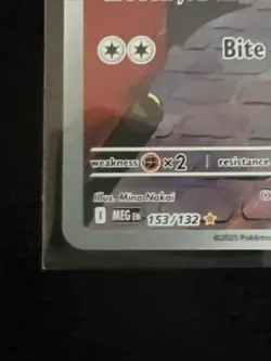Gumshoos 153/132 Illustration Rare Pokemon Mega Evolution PERFECT CONDITION - Image 4