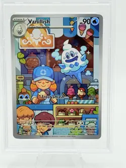 2023 POKEMON PAR EN-PARADOX RIFT ILLUSTRATION RARE #190 VANILLISH PSA 9 - Image 2