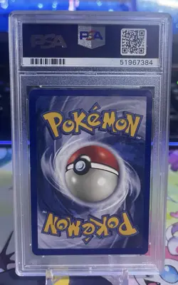 1999 Pokemon Fossil Dragonite First Edition PSA NM-MT 8 - Image 2