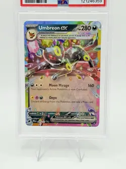 Gem Mint - 2025 Pokemon Pre En-Prismatic Evolutions Umbreon Ex PSA 10 - Image 2