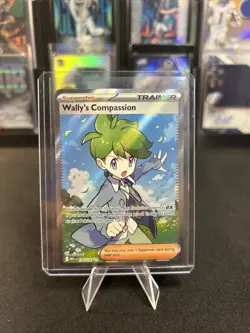 Wally's Compassion 176/132 Full Art Ultra Rare - Pokemon TCG: Mega Evolution NM - Image 1