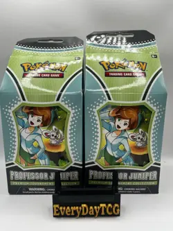 Pokemon TCG 2018 Professor Juniper Premium Tournament Collection Box - X2 - Image 1