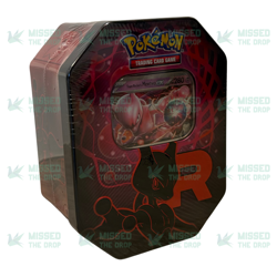 Pokemon TCG Team Rocket Tin 🔥 Destined Rivals Mewtwo Ex 🚀 Brand New, Sealed ✅ - Image 1
