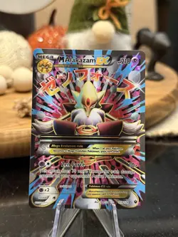 M Alakazam EX Full Art - 118/124 Fates Collide - English - Pokemon TCG - NM - Image 1