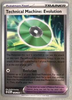 Technical Machine: Evolution 178/182 Reverse Holo Pokemon Play! Promo - Image 1