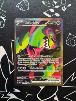 Okidogi EX 090/064 Pokemon TCG Shrouded Fable Special Illustration Rare English - Image 1