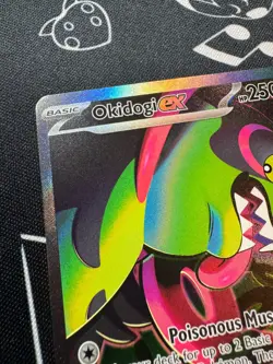 Okidogi EX 090/064 Pokemon TCG Shrouded Fable Special Illustration Rare English - Image 3