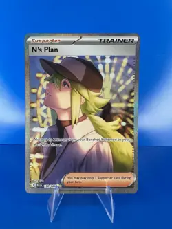 POKEMON - N’s Plan - 170-086 - Special Illustration Rare - S&V Black Bolt - NM/M - Image 1
