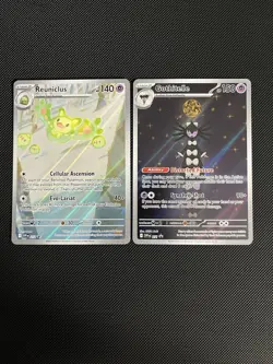 Pokemon TCG Black Bolt & White Flare Promo Gothitelle & Reuniclus Full Art - Image 1