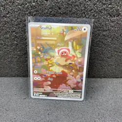 Pokemon TCG: English Stufful IR from new Mega Evolutions set - Image 1