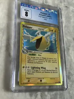 CGC 8 Pelipper - Holo 2007 Pokemon Pop Series 5 14/17 - Image 3