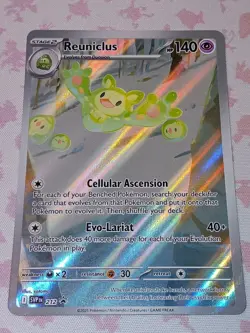 Reuniclus Promo SVP 212 Pokemon TCG Black Bolt & White Flare IR - Mint - Image 1