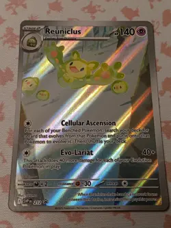 Reuniclus Promo SVP 212 Pokemon TCG Black Bolt & White Flare IR - Mint - Image 2