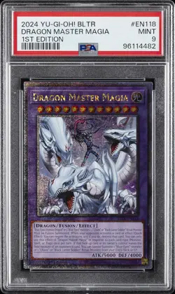 2024 1ST ED #EN118 DRAGON MASTER MAGIA PSA 9 - Image 1