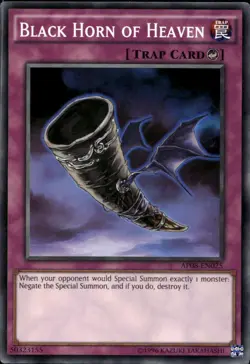Black Horn of Heaven Astral Pack Common AP08-EN025 Yu-Gi-Oh! - Image 1