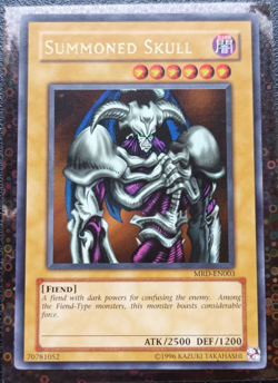 Yu-Gi-Oh! Summoned Skull MRD-EN003 Ultra Rare 1996 - Image 1