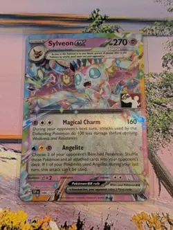 Sylveon Ex Pokemon Prize Pack Series 7 Promo Pokemon Card NM - Image 1
