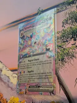 Sylveon Ex Pokemon Prize Pack Series 7 Promo Pokemon Card NM - Image 3