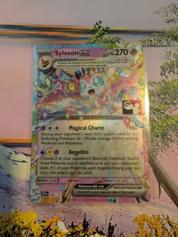 Sylveon Ex Pokemon Prize Pack Series 7 Promo Pokemon Card NM - Image 4