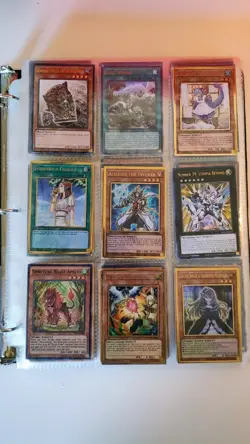 Yu-Gi-Oh Card TCG Binder Lot - Image 1