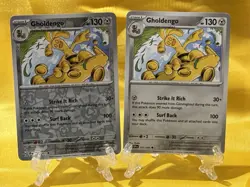 Gholdengo #131/191 SV Surging Sparks 2024 Reverse Holo and Base card Pokemon TCG - Image 1