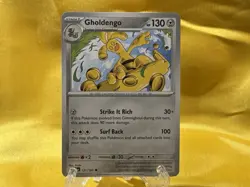 Gholdengo #131/191 SV Surging Sparks 2024 Reverse Holo and Base card Pokemon TCG - Image 3