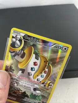 Regigigas XY82 Promo Pokemon Card TCG Full Art 2015 - Image 3