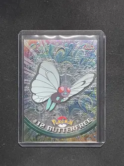 Butterfree #12 - 2000 Topps Chrome Pokemon TV Card - Image 1