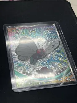 Butterfree #12 - 2000 Topps Chrome Pokemon TV Card - Image 2