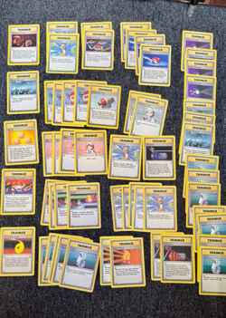 58 GENUINE POKEMON TRAINER CARDS JOB LOT BUNDLE UK - FREE P&P - Image 1