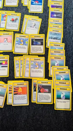 58 GENUINE POKEMON TRAINER CARDS JOB LOT BUNDLE UK - FREE P&P - Image 5