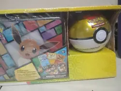 Pokemon Collector Treasure Chest 3-Pack 2 Poke Balls Tin Booster Cards Costco 820650101380 - Image 2
